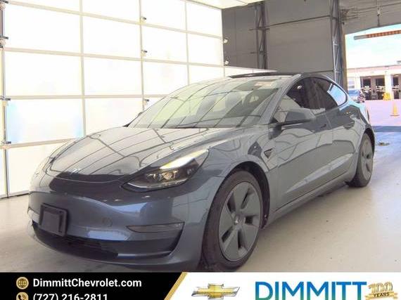 TESLA MODEL 3 2022 5YJ3E1EBXNF171913 image